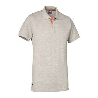 Polo Oxford gris chiné taille S|Bizline-BIZ731276