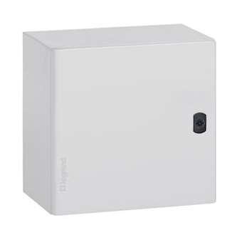 Coffret métal carré Atlantic métal IP66 IK10 - 600x600x300mm - RAL7035|Legrand-LEG035520