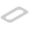 Spacial - plaque passe-câbles - 1xFL21 - pour coffret S3D - acier - 245x130mm
