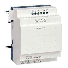 Zelio Logic - module d'extension E/S TOR - 10 entrées/sorties - 100..240Vca|Schneider Electric-SCHSR3XT101FU