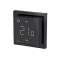 Thermostat d'ambiance connecté ECtemp Smart noir (Ral 9005) avec sonde de dalle