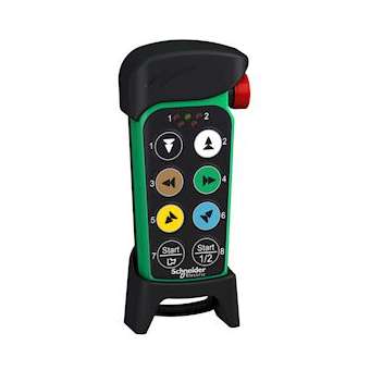 eXLhoist - émetteur compact - 8 touches + bouton arrêt|Schneider Electric-SCHZART8LS