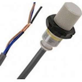 Dpi plast m18 no bl 2mm cabl e 10m|Omron electronics-OMRE2F-X5F110M