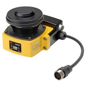 Scrutateur laser os32c, portées: sécu 4m - avertissement 15m, données de mesur|Omron electronics-OMROS32C-SP1-DM-4M