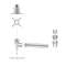 Kit de raccordement PPS flexible chaudière + cheminée D 110 mm