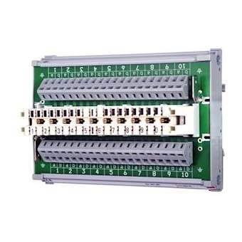 TL2 10DA CC adaptateur de réglette LSA sur Rail DIN|Dehn france-DHN907991