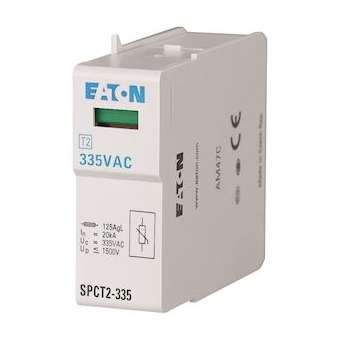 Cartouche parafoudre, 280VAC, 20kA|Eaton industries-EONSPCT2-280