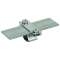 Support pour conducteurs DEHNhold Rd 6/Fl 30mm M8 INOX