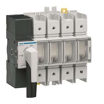 Interrupteur à coupure visible 4P 100A|Hager-HAGHAE410