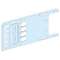 PrismaSeT P Active - Platine NSX630 - fixe - 4P-horizont.-Cde rotat. Manet. L650