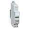 Poussoir modulaire - double fonction voyant 1 NO + LED vert 12/48 V~/ -1 module
