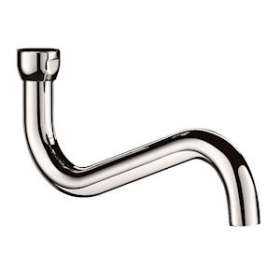 Bec tube orientable D22 H.80 L.300 par-dessous, écrou 3/4'|Delabie-DL5943300110