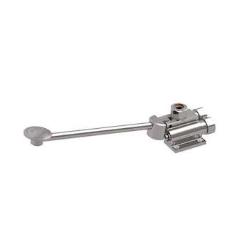 MIXFOOT mitigeur à pédale MM1/2', fixation au sol écrou CB|Delabie-DL5739000