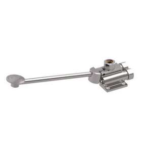 MIXFOOT mitigeur à pédale MM1/2', fixation au sol écrou CB|Delabie-DL5739000