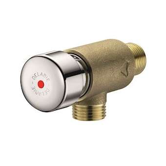 TEMPOSTOP lav. M1/2' rob. mural brut éq. pr lave-mains ~15sec|Delabie-DL5748630