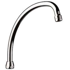 Col de cygne univ. F1/2' L.200 - H.185 brise-jet réglable|Delabie-DL5960202