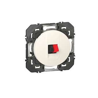 Prise haut-parleur simple dooxie finition blanc|Legrand-LEG600381