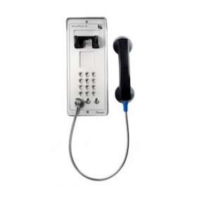 Poste sécurité anti-vandales étanche SecurPhone SIP à clavier Rouge|Depaepe-DEPPVI20R