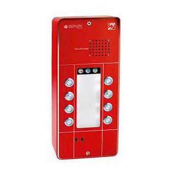 Portier mains-libres SecurAccess PMR 8 BT Rouge|Depaepe-DEPPX108R