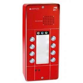 Portier mains-libres SecurAccess PMR 8 BT Rouge|Depaepe-DEPPX108R
