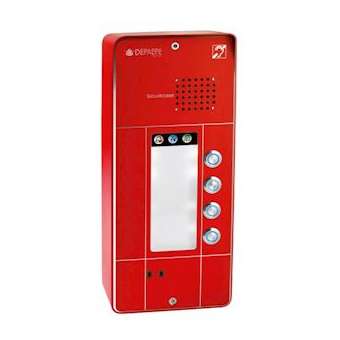 Portier mains-libres SecurAccess PMR 4 BT Rouge|Depaepe-DEPPX104R