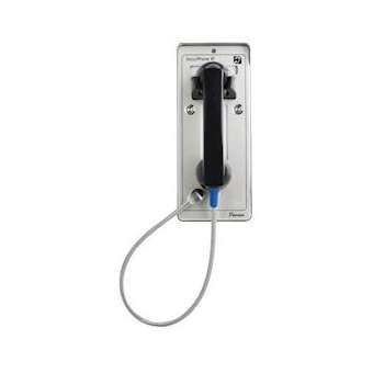 Poste sécurité anti-vandales étanche SecurPhone SIP Urgence 2 BT Rouge|Depaepe-DEPPVI02R
