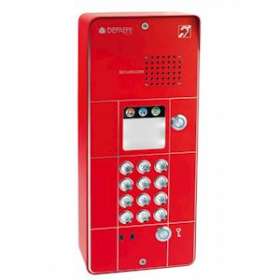Portier mains-libres SecurAccess PMR Clavier 1 BT Rouge|Depaepe-DEPPX201R