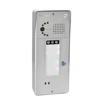 Portier mains-libres SecurAccess PMR 1 BT Alu Caméra analogique|Depaepe-DEPPX101A-CA