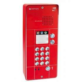 Portier mains-libres SecurAccess PMR Clavier 2 BT Rouge|Depaepe-DEPPX202R