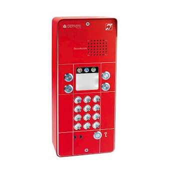 Portier mains-libres SecurAccess PMR Clavier 4 BT Rouge|Depaepe-DEPPX204R