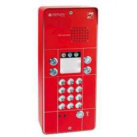 Portier mains-libres SecurAccess PMR Clavier 4 BT Rouge|Depaepe-DEPPX204R