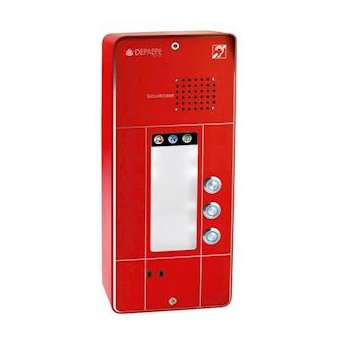 Portier mains-libres SecurAccess PMR 3 BT Rouge|Depaepe-DEPPX103R