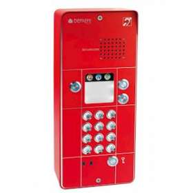 Portier mains-libres SecurAccess PMR Clavier 3 BT Rouge|Depaepe-DEPPX203R