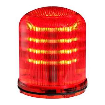 Mline: feu LED rouge- fixe/clignotant/tournant- IP66 - lentille colorée|Sirena-ENA90353