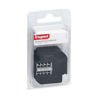 Télérupteur à encastrer unipolaire silencieux 10A 230V~|Legrand-LEG093005