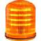 Mline : feu LED orange - fixe/clignotant/tournant- IP66 - lentille colorée