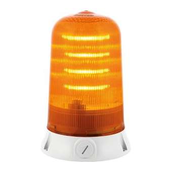 Rotallarm s LED: feu orange - fixe/clignotant/tournant - IP65 - v12/24acdc|Sirena-ENA90062