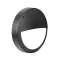 Hercules - Hublot LED demi-lune IP65 IK10 240V 18W 4000K avec batterie autonome