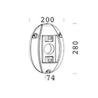 Accessoire 302 Fixation Au Mur Arg. Sab.|Disano-ZON42697400