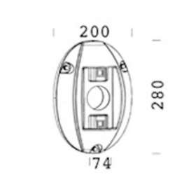 Accessoire 302 Fixation Au Mur Arg. Sab.|Disano-ZON42697400