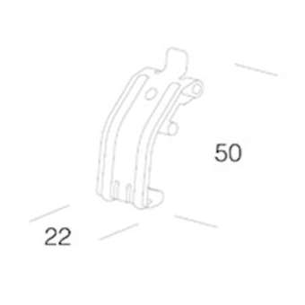 Accessoire 461 Crochet Inox Pour HYDRO 58/80W|Disano-ZON99731700