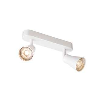 AVO, applique et plafonnier intérieur, double, blanc, GU10/QPAR51, 2x 50W max|SLV-DC51000890
