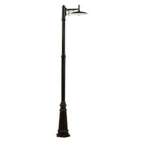 TOSCANE - Lant.+Mat IP43 IK02, noir, E27 57W max., lampe non incl., haut.2,33m|Aric-ARI4072