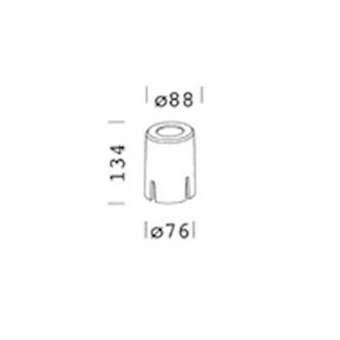 Accessoire 130 Reducteur Pour Mat Diam 76 Noir|Disano-ZON99123000