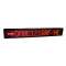 AFFICHEUR MATRICIEL 1 LIGNE 120mm 16 CARACTERES ROUGE 24V IP54