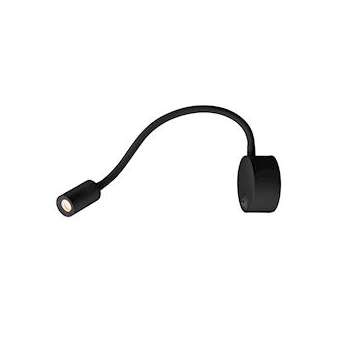 DIO FLEX PLATE LED applique, noir, 1,9W, 3000K|SLV-DC51002431