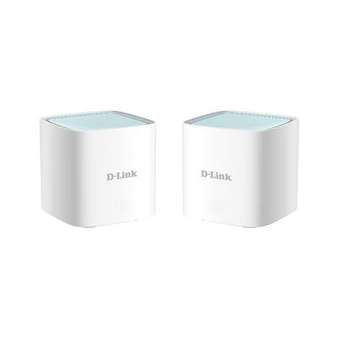 Solution MESH Wi-Fi 6 AI Eagle Pro AX1500 jusqu'à 420m2 (pack de 2)|Dlink-DLKM152