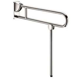 Barre rabattable avec béquille D32 L.850 Inox poli brill.|Delabie-DL5510170P