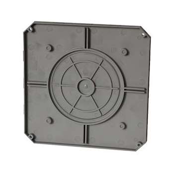 Couvercle de pose Connex 160X160 Np|Eaton Capri-CAP493639