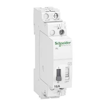 Acti9, iTL télérupteur 16A 1NO 230...240VCA 110VCC 50-60Hz|Schneider Electric-SCHA9C30811